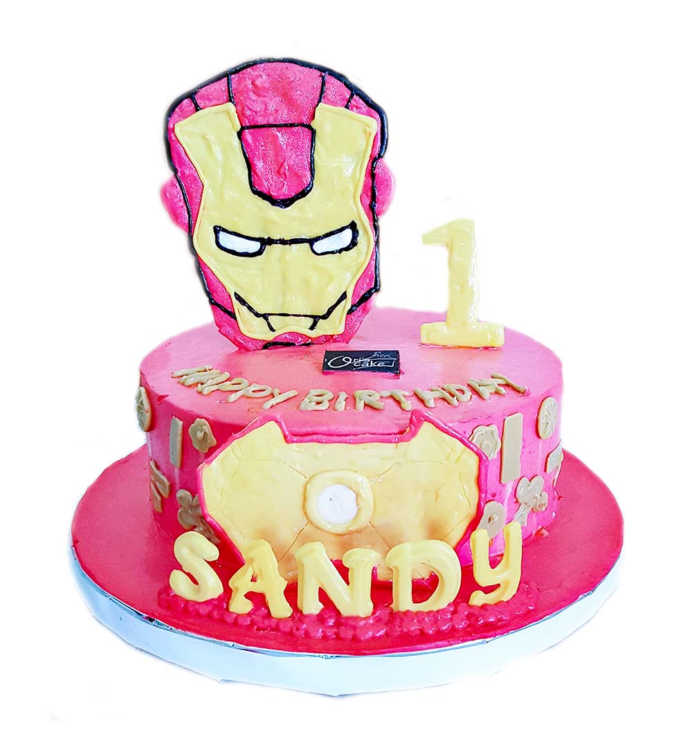 Cake iron man