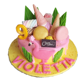 Cake swan